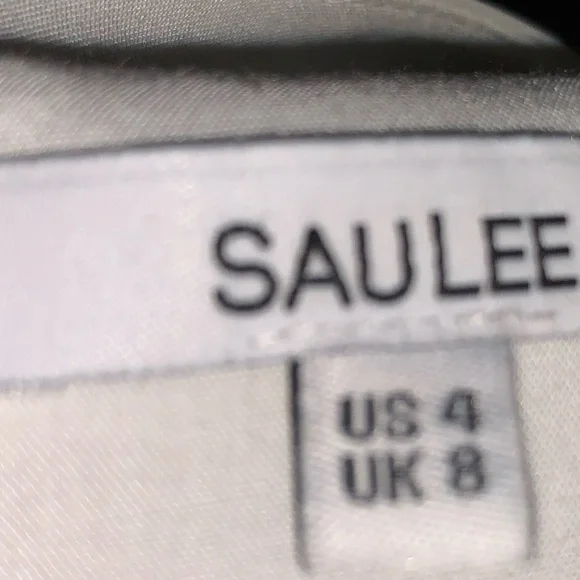 Sau Lee Jolene Dress- Revolve White Cut Out 4 - Picture 11 of 12